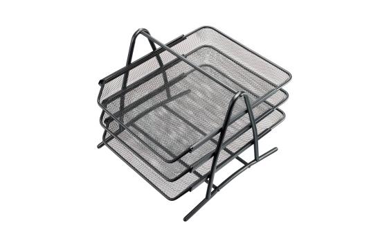773436 Helit H2518295 Brevkurv HELIT mesh metall 3 stk sort 